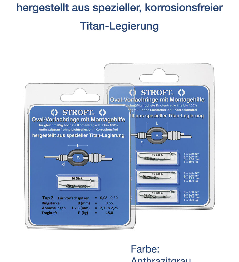 STROFT Oval-Vorfachringe
