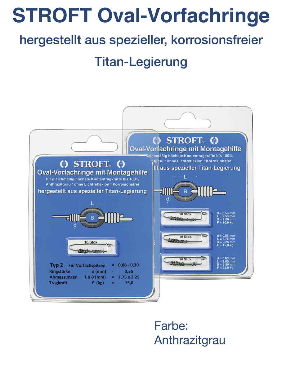 STROFT Oval-Vorfachringe